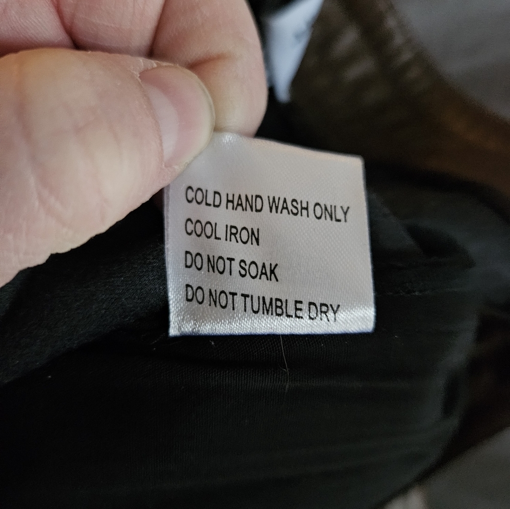 Princess Polly Love Club Brown Faux Leather Pants size 0 - Picture 6 of 6